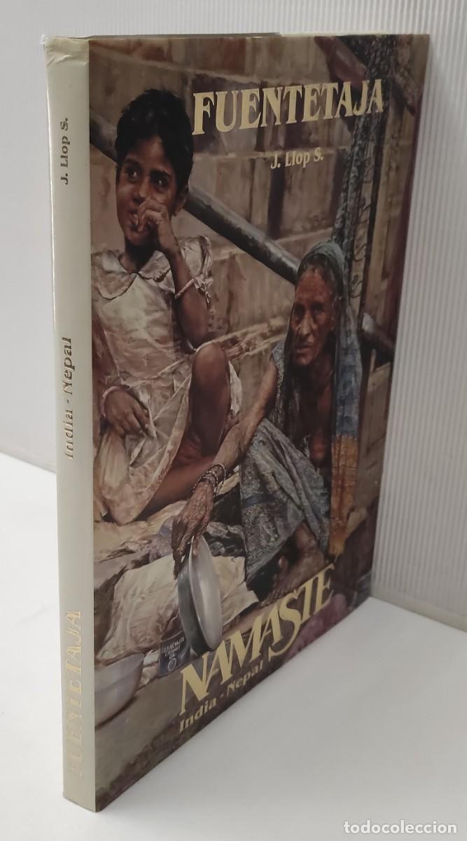 Libros de segunda mano: JOS&Eacute; LUIS FUENTETAJA. NAMAST&Eacute;: INDIA-NEPAL. CON DIBUJO Y DEDICATORIA MANUSCRITA DEL ARTISTA!!!