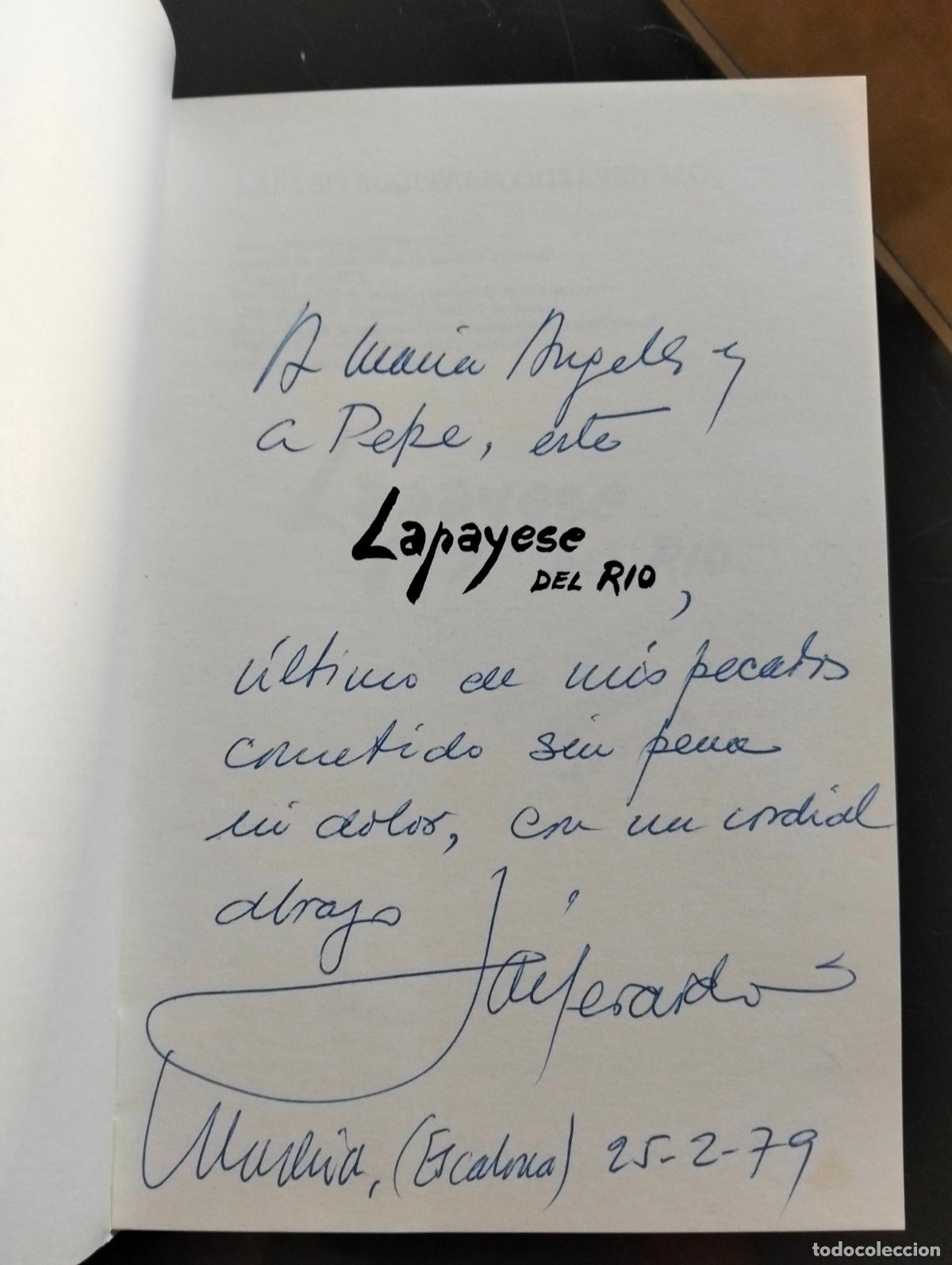 Libros de segunda mano: Arte. Libro Dedicado. Lapayese del Rio, J.G. Manrique de Lara, 1978 VISITA MI CATALOGO. L55