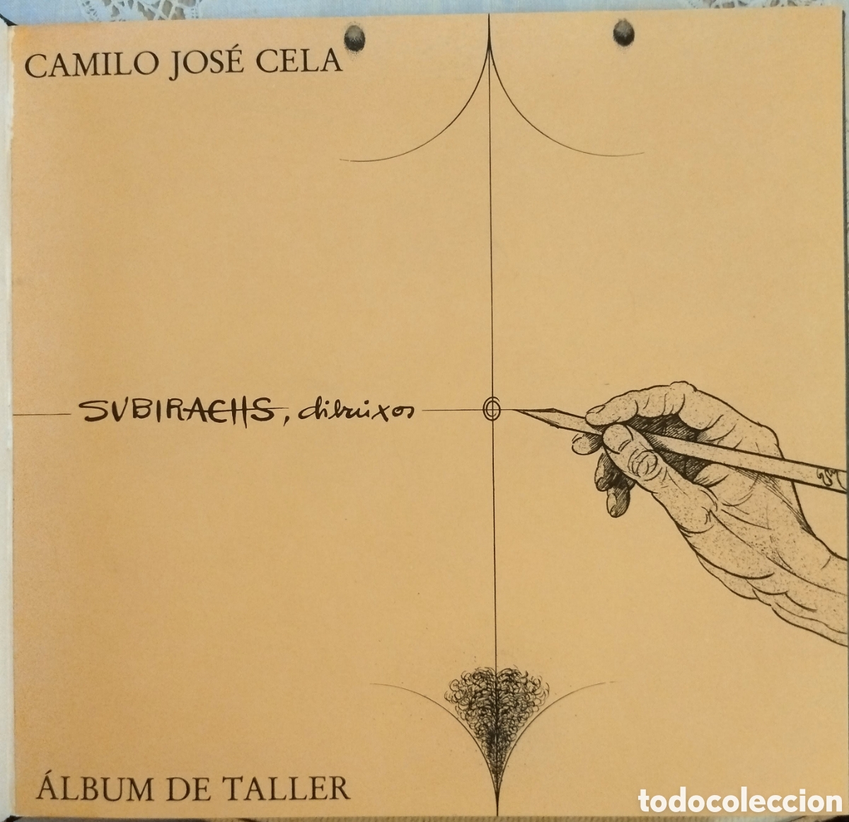 Libros de segunda mano: Subirachs. Camilo Jos&eacute; Cela. Album de taller