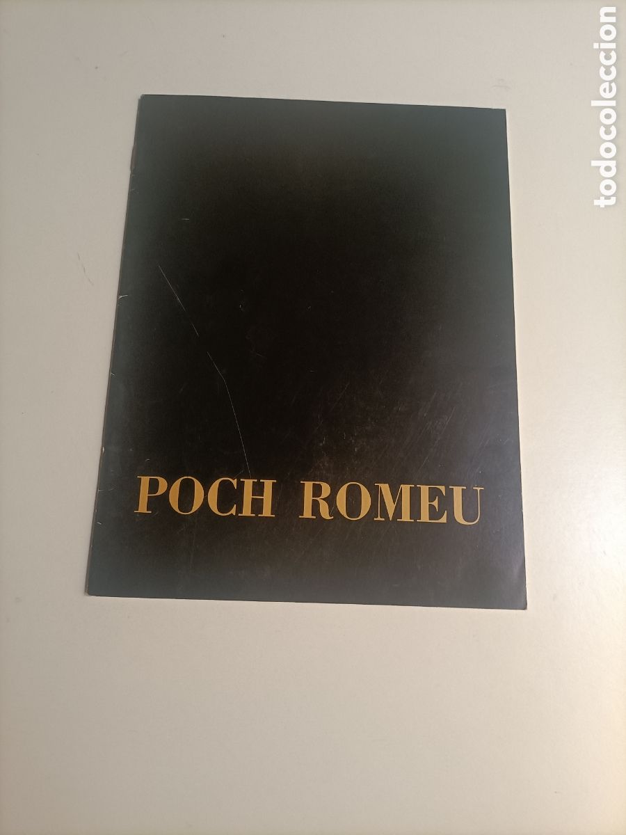 Libros de segunda mano: Poch Romeu Galer&iacute;a de arte Sokoa Madrid 1983
