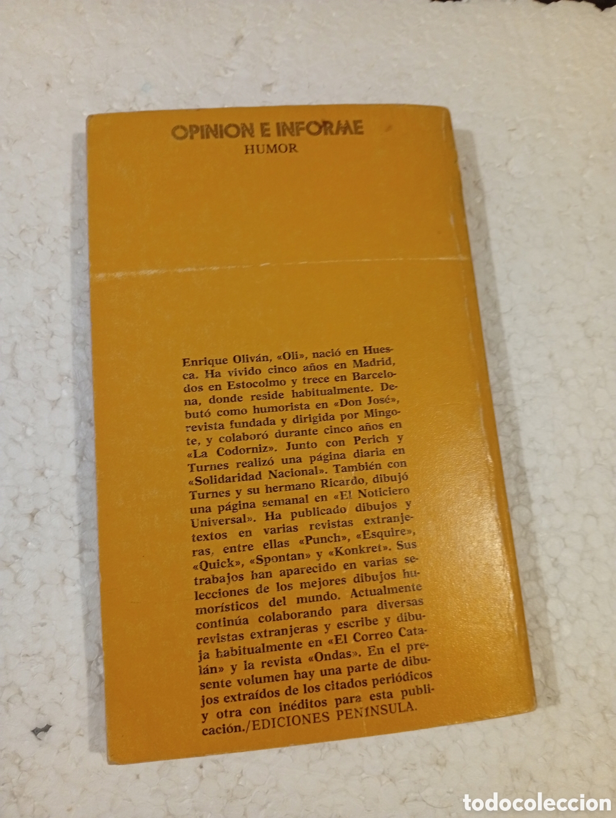 Libros de segunda mano: OLI. CONTAMOS CON LOS DEDOS. PEN&Iacute;NSULA 1972. - Foto 3