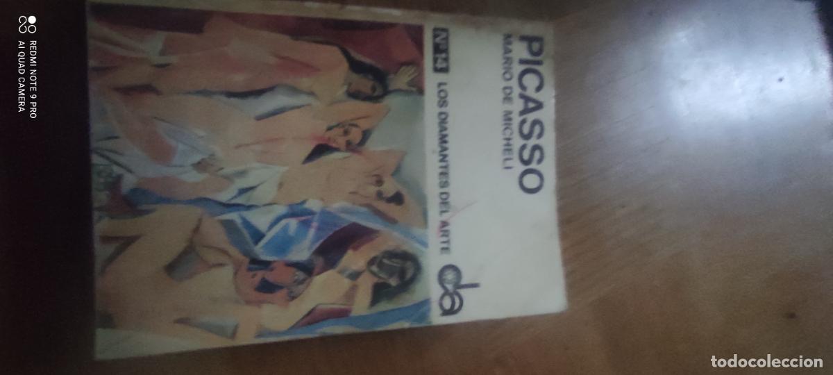 Libros de segunda mano: PICASSO. MARIO DE MICHELI. N&ordm; 14. LOS DIAMANTES DEL ARTE. 1973. PAGS : 40+55 LAMINAS.