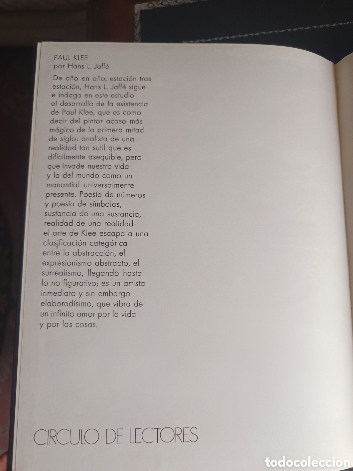 Libros de segunda mano: Paul Klee - JAFFE, Hans L. - Foto 2