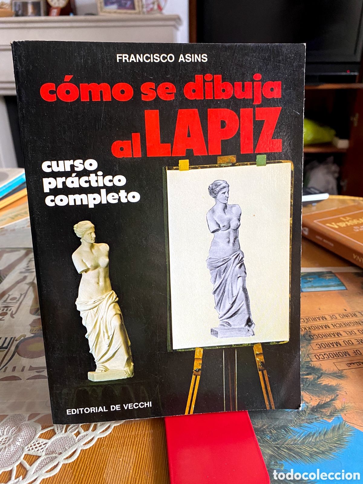 Libros de segunda mano: C&oacute;mo se dibuja al l&aacute;piz. Curso pr&aacute;ctico Francisco As&iacute;ns. T&eacute;cnicas pintura (PEDIDO MINIMO 10&euro;)