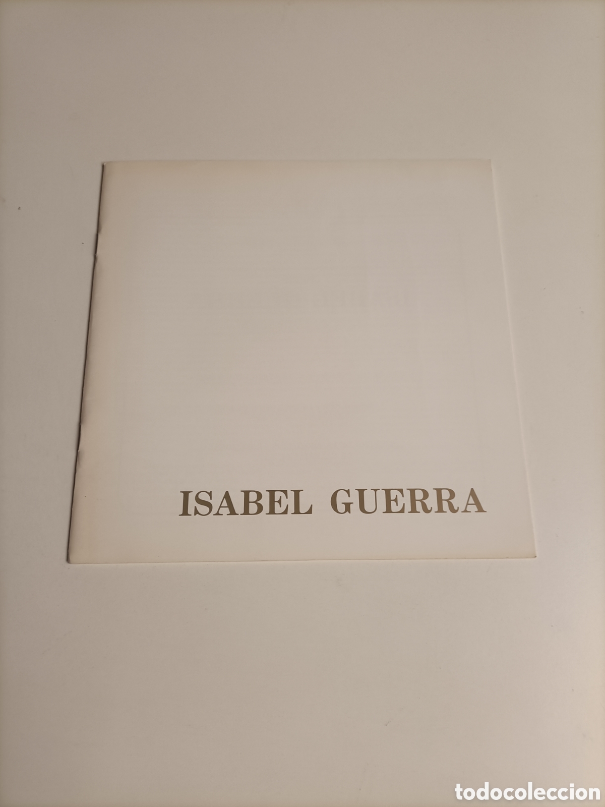 Libros de segunda mano: Isabel Guerra. Galer&iacute;a sokoa Madrid 1988