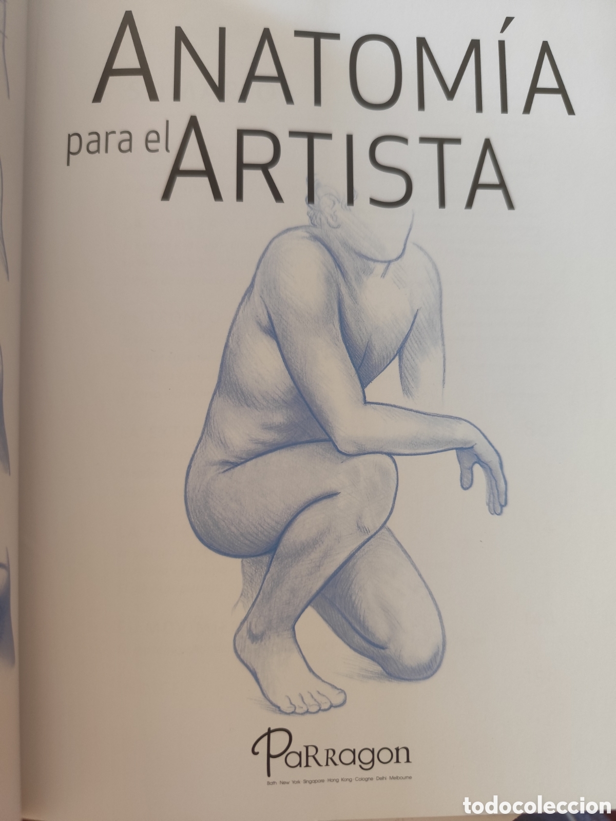Libros de segunda mano: Anatom&iacute;a para el artista . Parrag&oacute;n - Foto 3