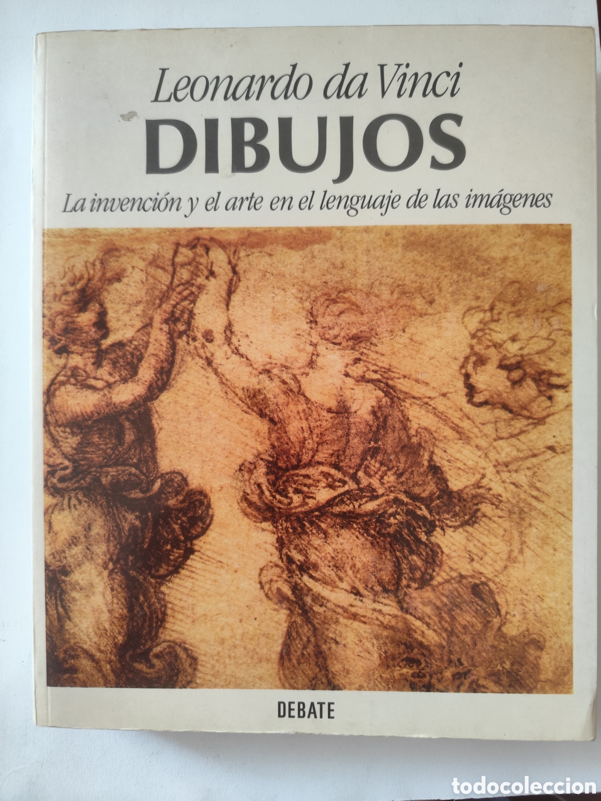 Libros de segunda mano: Leonardo da Vinci DIBUJOS La invenci&oacute;n y el arte en el lenguaje de las im&aacute;genes DEBATE