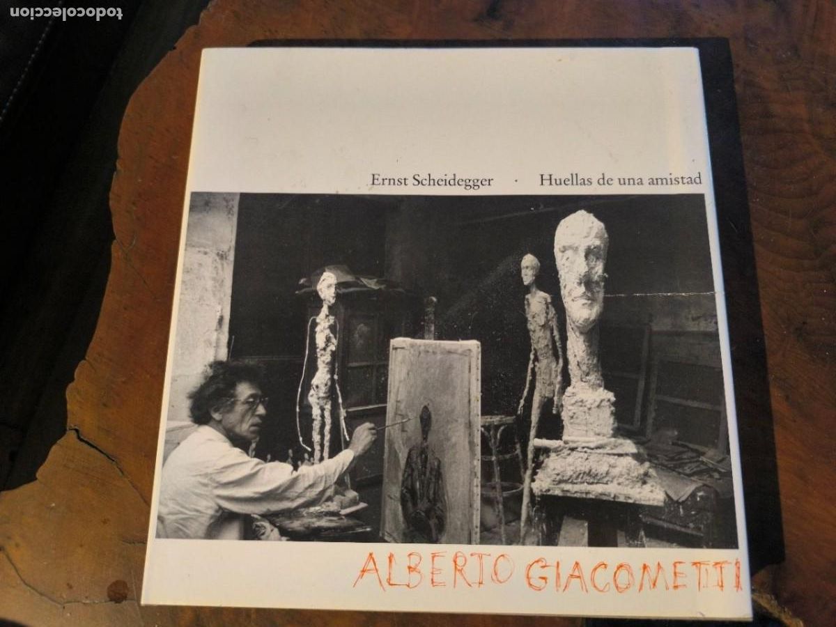 Libros de segunda mano: ALBERTO GIACOMETTI, HUELLAS DE UNA AMISTAD, ERNST SCHEIDEGGER,EDITORIAL MAEGHT, CASTELLANO