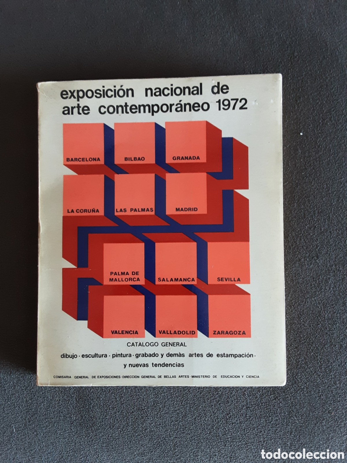 Libros de segunda mano: EXPOSICION NACIONAL DE ARTE CONTEMPOR&Aacute;NEO 1972 CATALOGO GENERAL