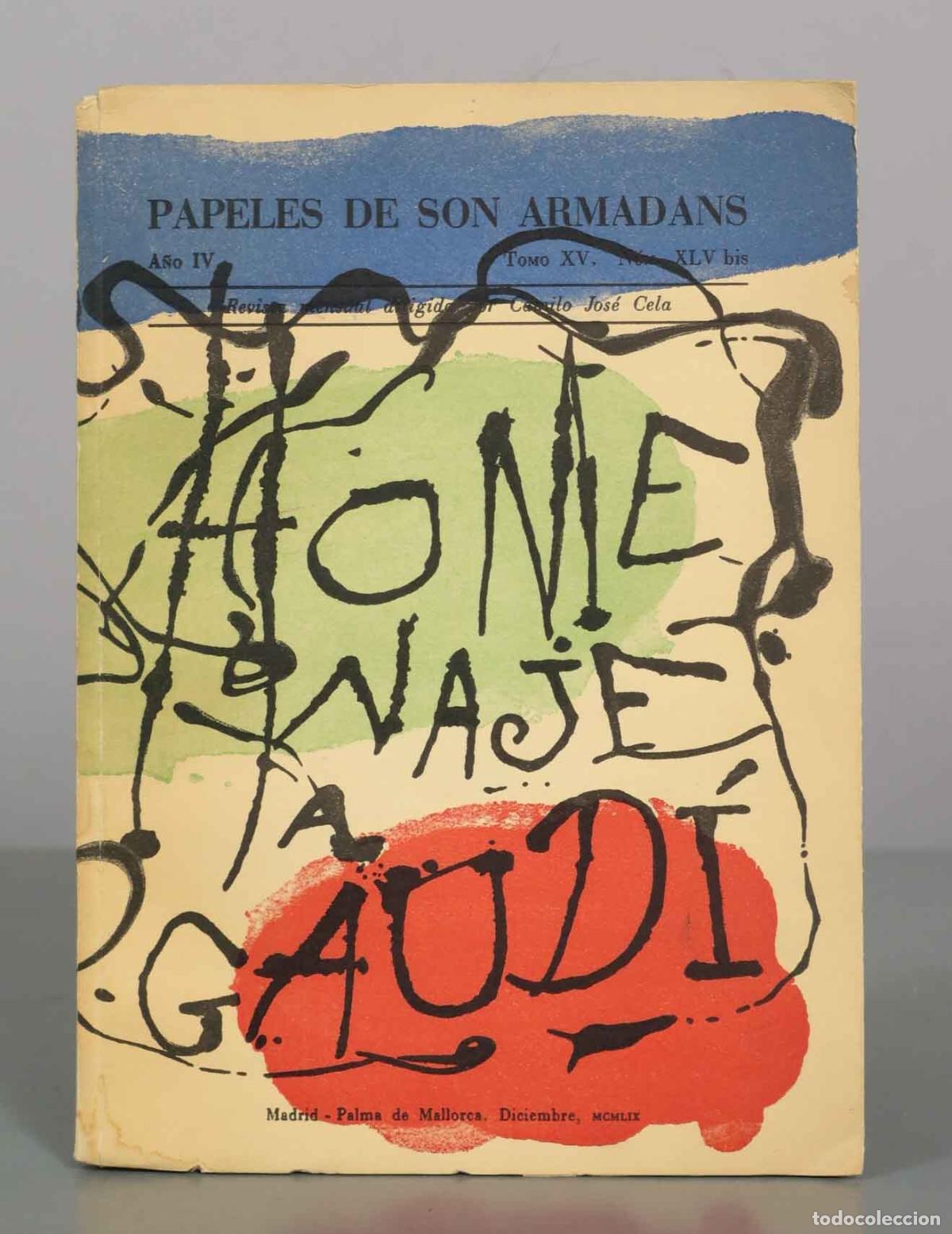 Second hand books: Papeles de Son Armadans - Homenaje a Gaud&iacute; - Joan Mir&oacute;
