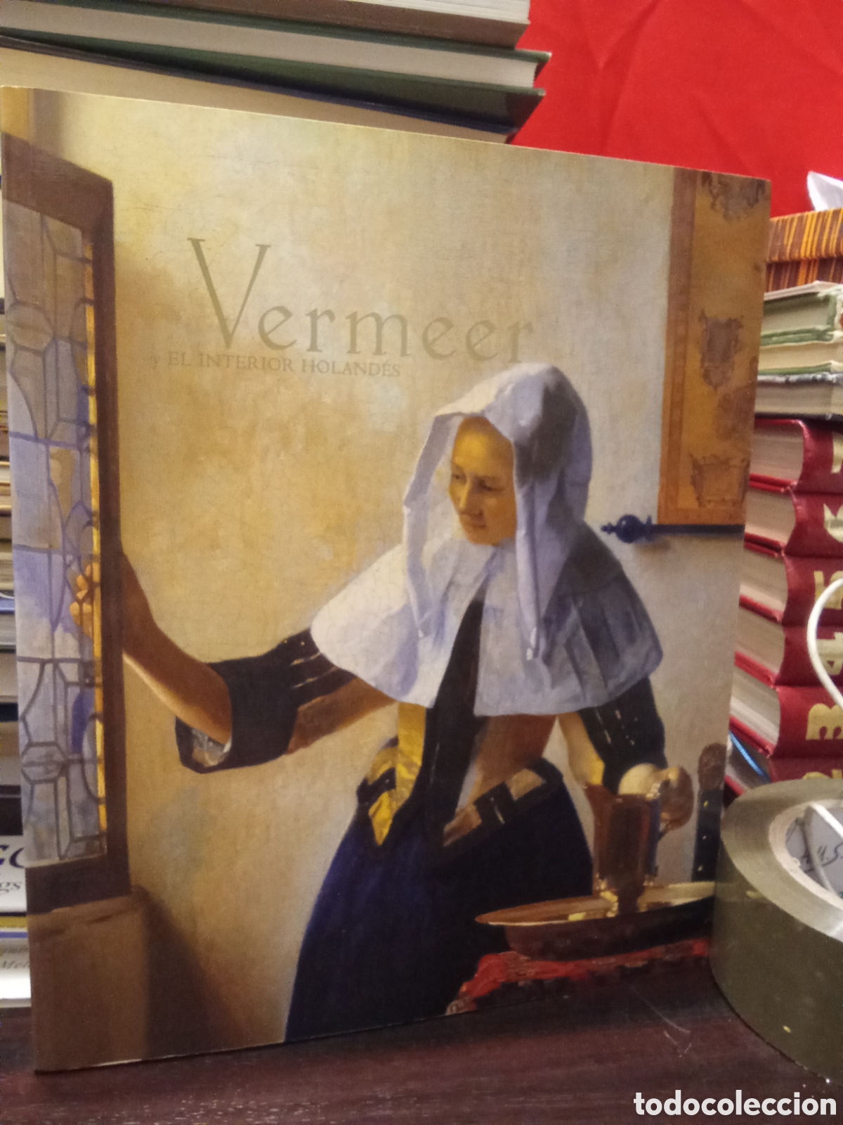 Libros de segunda mano: Vermeer y EL INTERIOR HOLANDES - Alejandro Vergara con Mari&euml;t Westermann - 2003