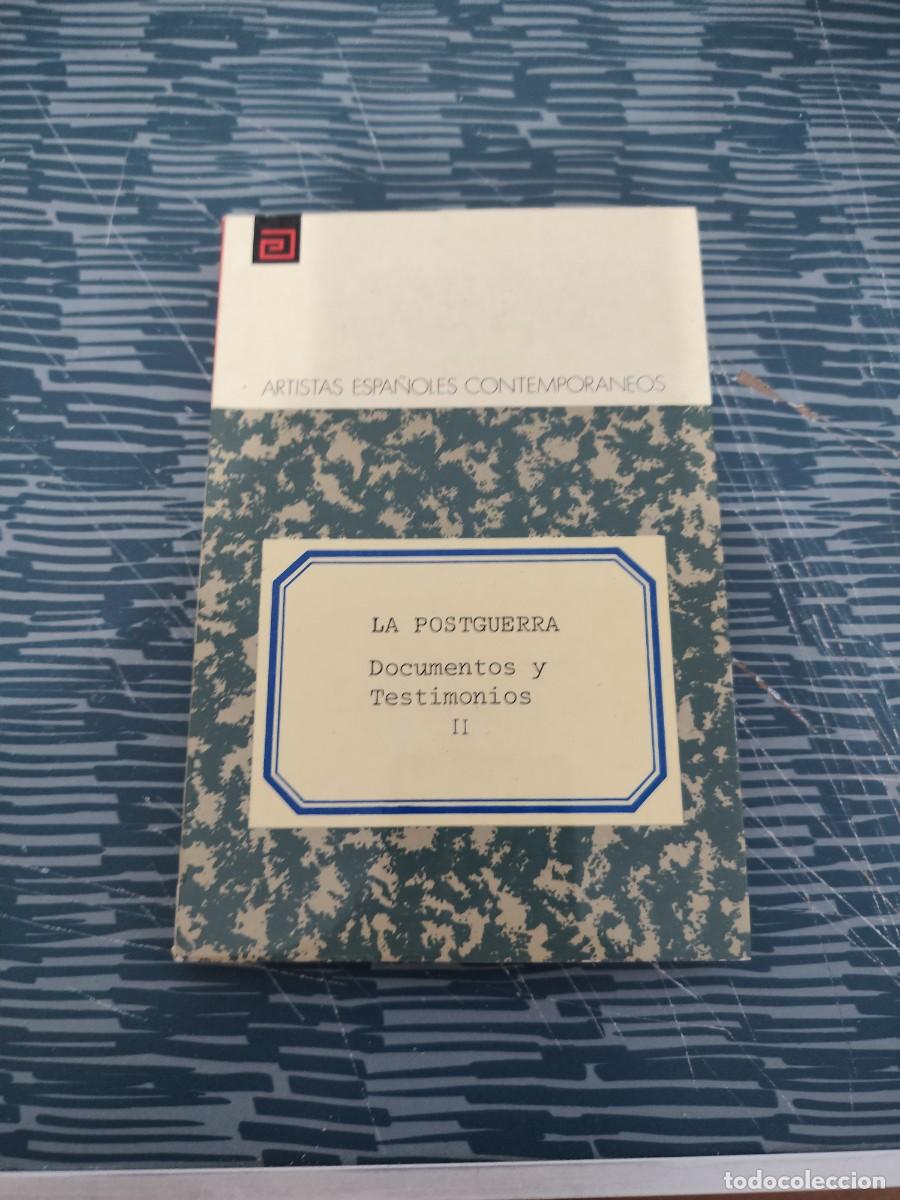Libros de segunda mano: LA POSTGUERRA, DOCUMENTOS Y TESTIMONIOS II, VICENTE AGUILERA CERNI,1975,172 P&Aacute;GINAS.