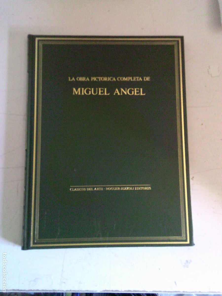 Libros de segunda mano: Obra pictorica completa de Miguel Angel Manet Clasicos del arte Noguer-Rizzoli Editores