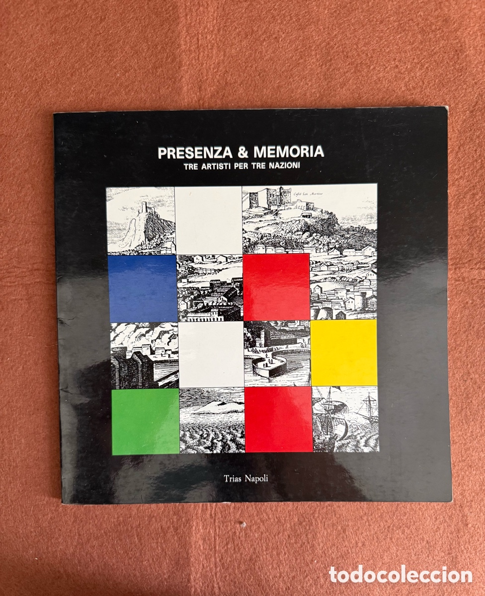 Libros de segunda mano: PRESENCIA & MEMORIA - TRES ARTISTAS PARA TRES NACIONES - TRIAS NAPOLI - en italiano
