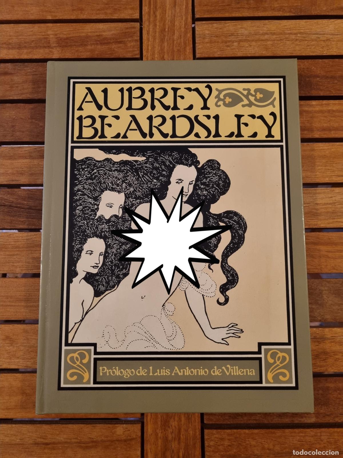 Libros de segunda mano: Aubrey Beardsley - Libro de arte - Tapa dura - Muy ilustrado en blanco y negro - BDC