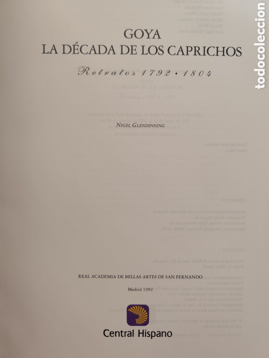 Libros de segunda mano: Goya La decada de los caprichos : Real Academia. - Foto 2