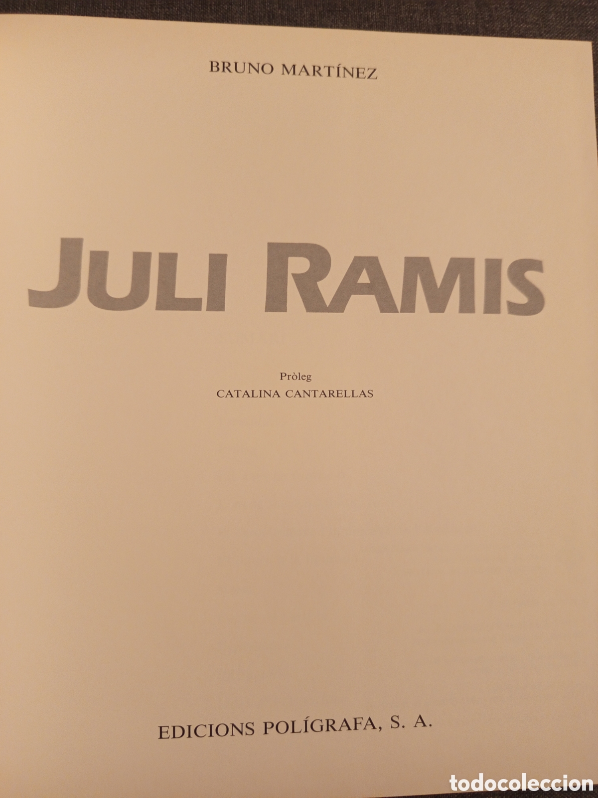 Libros de segunda mano: JULI RAMIS (BRUNO MARTINEZ) - Foto 2