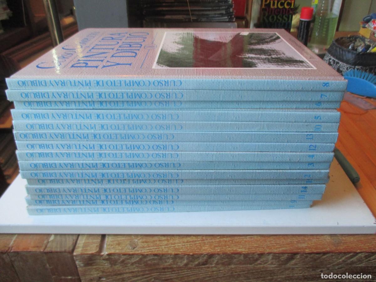 Libros de segunda mano: Curso completo de pintura y dibujo ( 15 primeros tomos) W41112