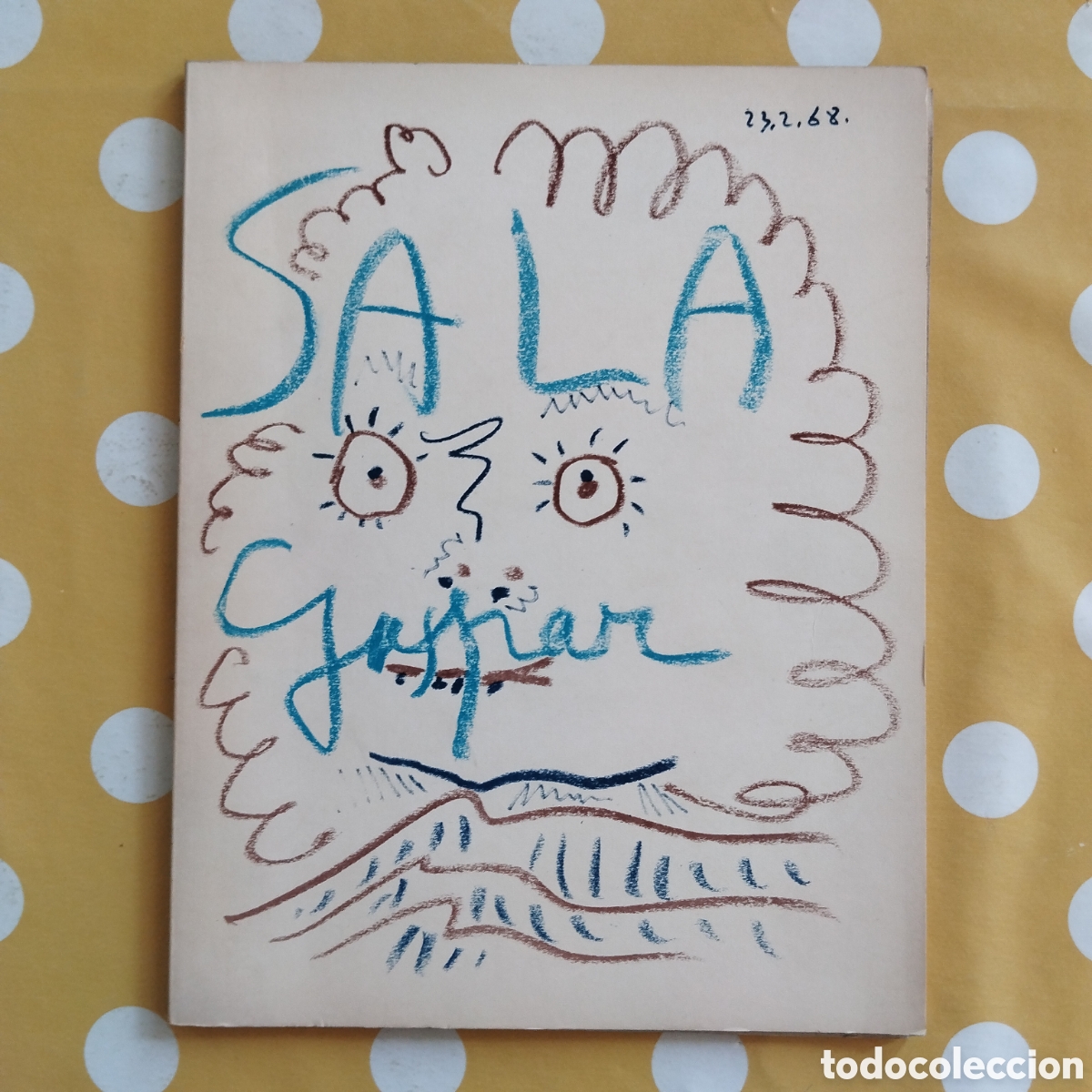 Libros de segunda mano: PABLO PICASSO SALA GASPAR 1968 PINTURAS DIBUJOS GRABADOS EXPOSICI&Oacute;N JAIME SABART&Eacute;S