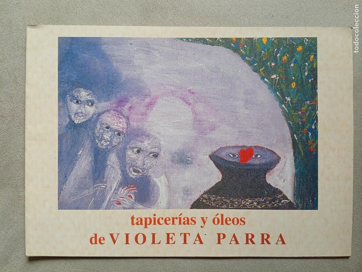 Libros de segunda mano: Violeta Parra. Tapicer&iacute;as y &oacute;leos