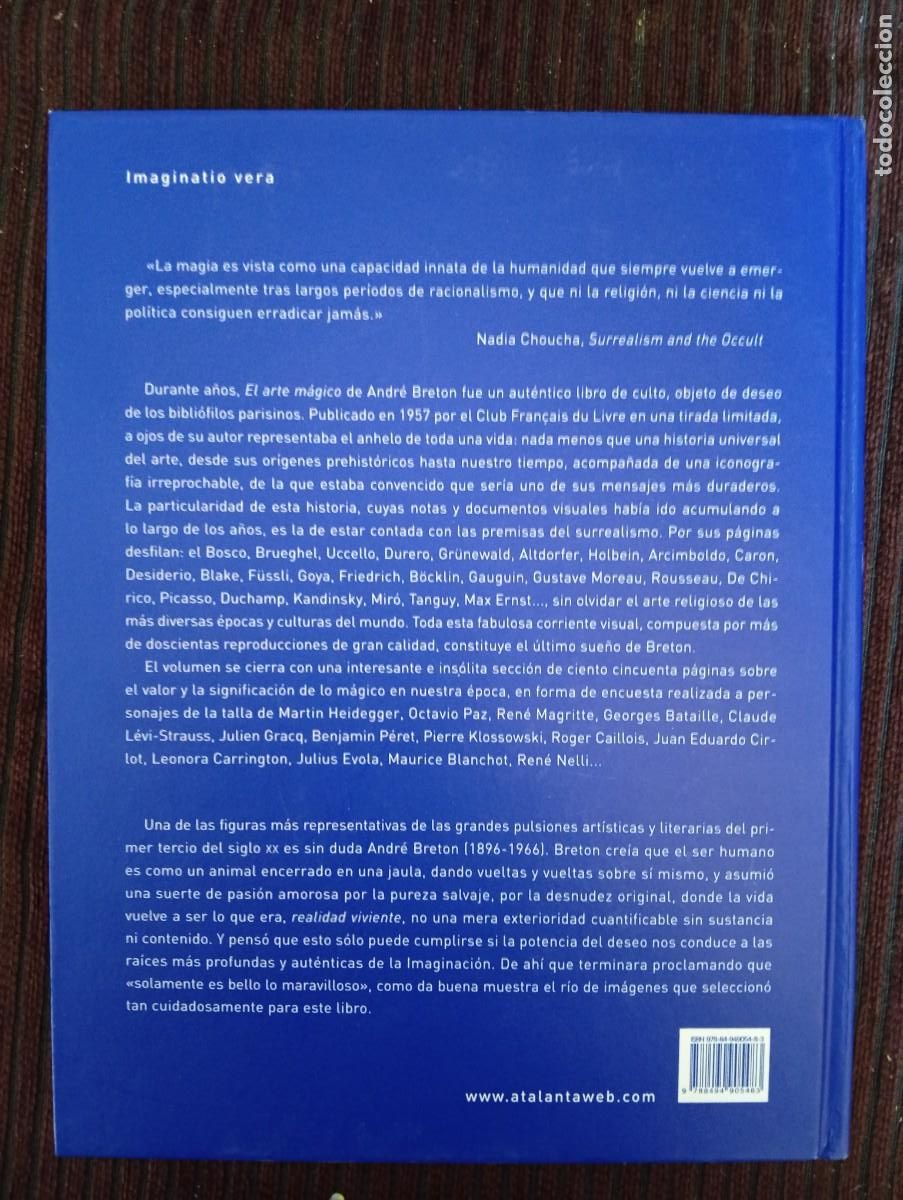 Libros de segunda mano: Andr&eacute; Breton el arte m&aacute;gico - Foto 2