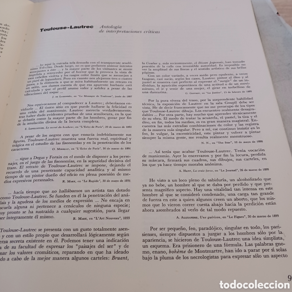 Libros de segunda mano: Obra completa de Tolouse-Lautrec - Foto 6