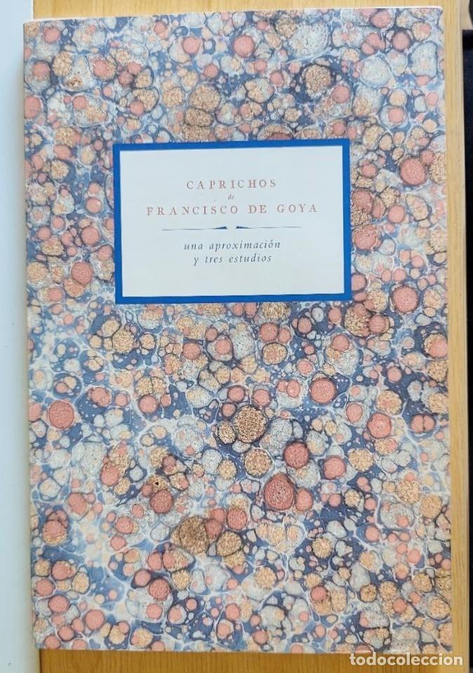 Libros de segunda mano: CAPRICHOS DE GOYA - UNA APROXIMACI&Oacute;N Y TRES ESTUDIOS 1996 REAL ACADEMIA DE BELLAS ARTES SAN FERNANDO