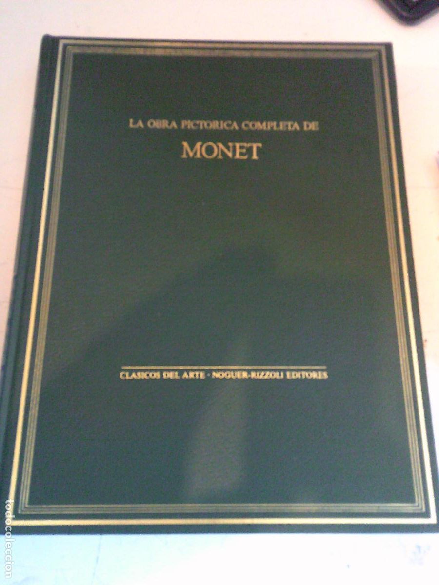 Libros de segunda mano: La obra pictorica completa de Paolo Monet clasicos del Arte Noguer-Rizzoli Editores