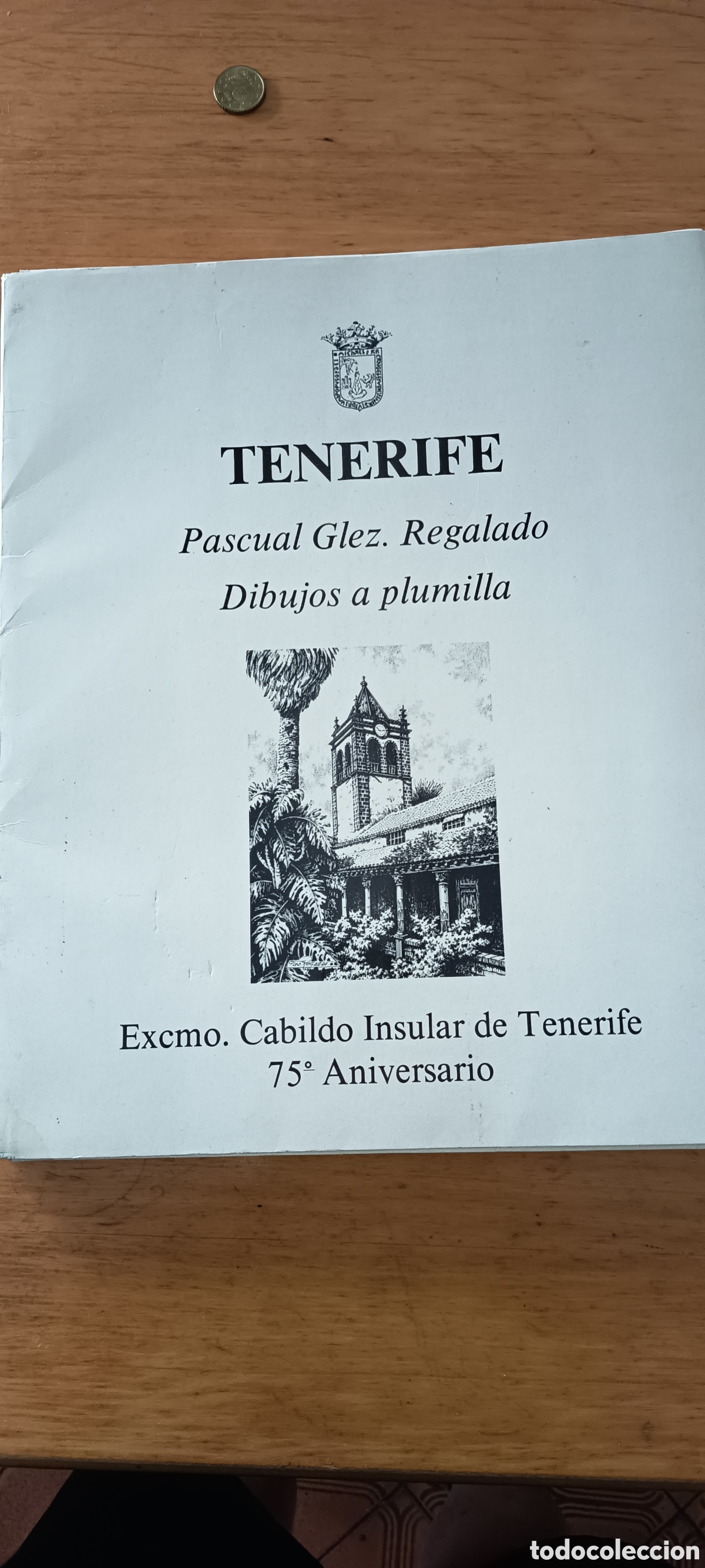 Libros de segunda mano: Tenerife. Pascual Gonzalez Regalado. Dibujos a Plumilla