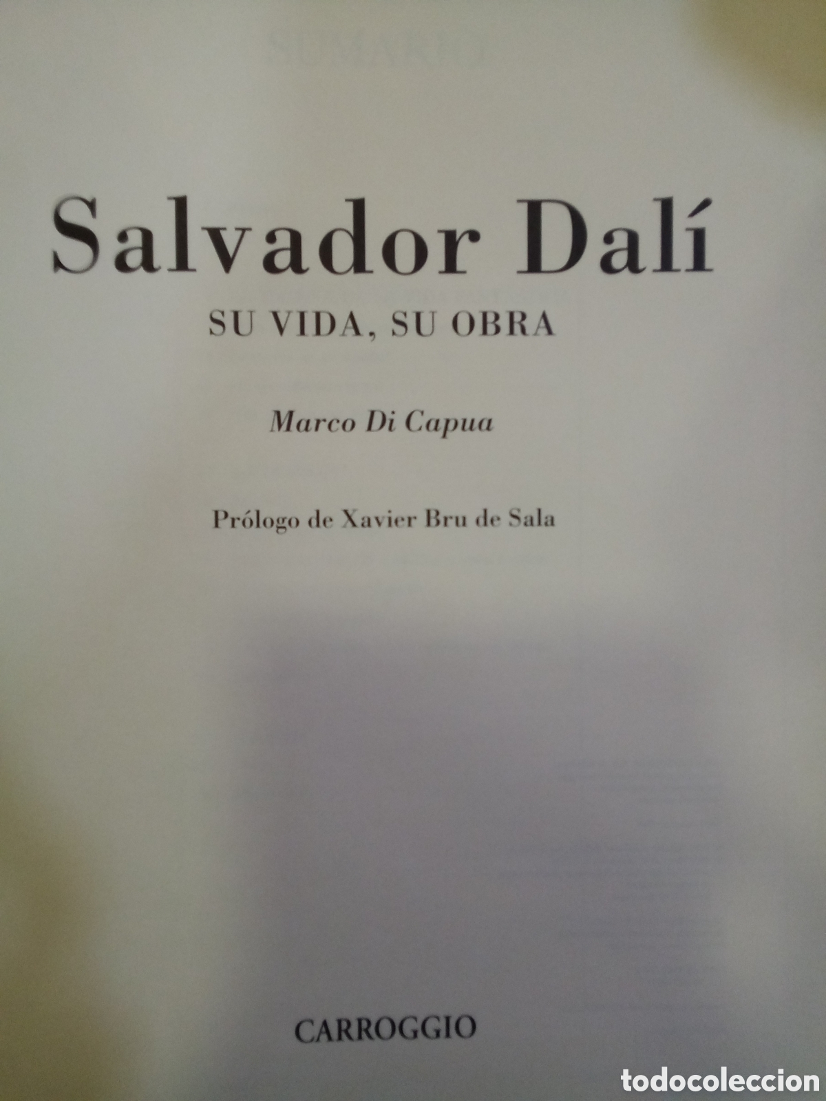 Second hand books: Salvador Dal&iacute;: Su vida, su obra. Marco di Capua