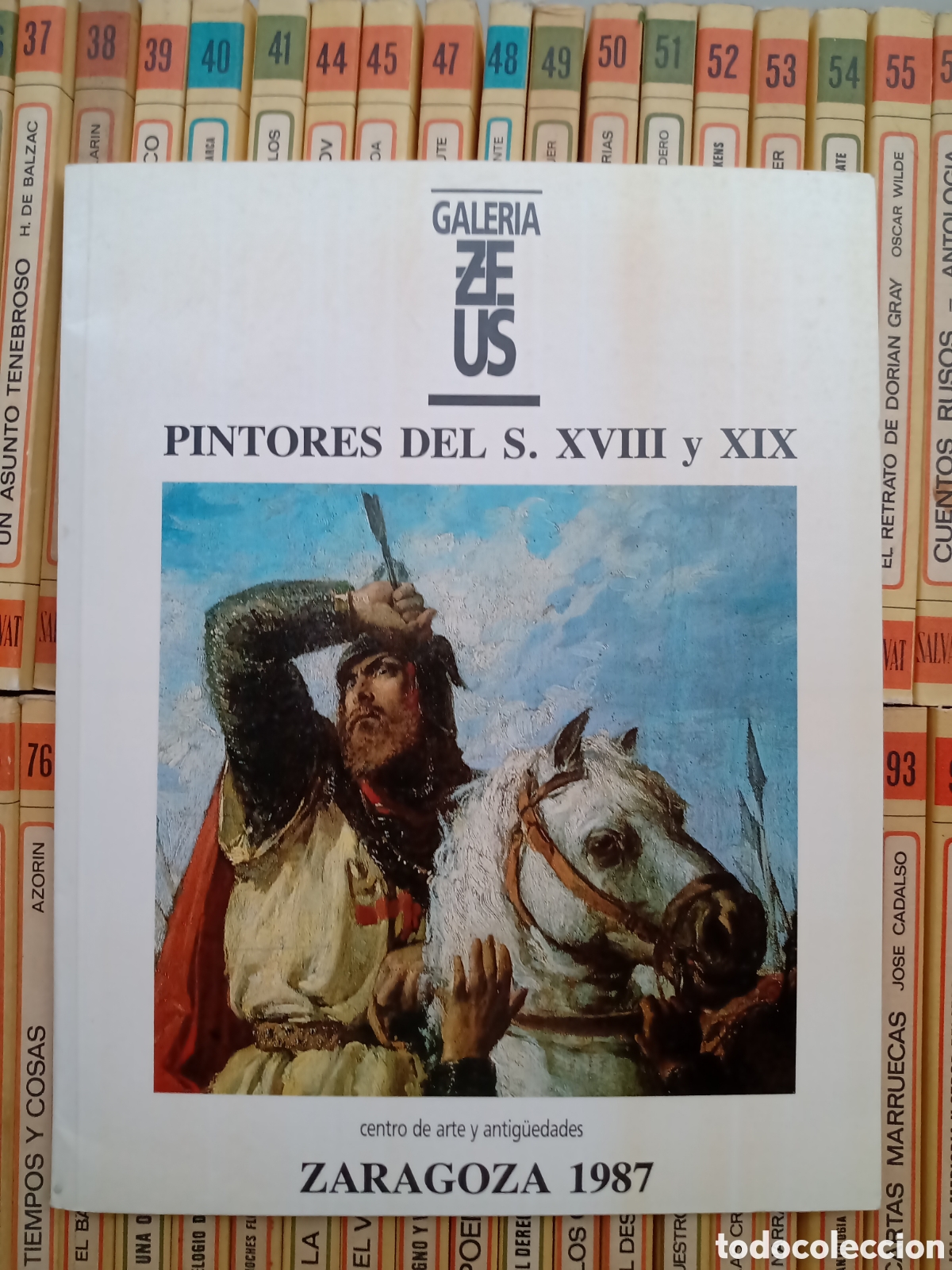 Libros de segunda mano: Galer&iacute;a Zeus - Zaragoza - 1987 - Pintores del S. XVIII y XIX