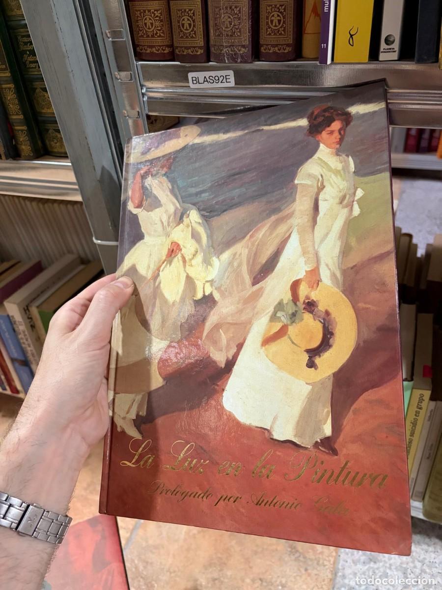 Libros de segunda mano: BLAS92E La luz en la pintura &ndash; Pr&oacute;logo de Antonio Gala