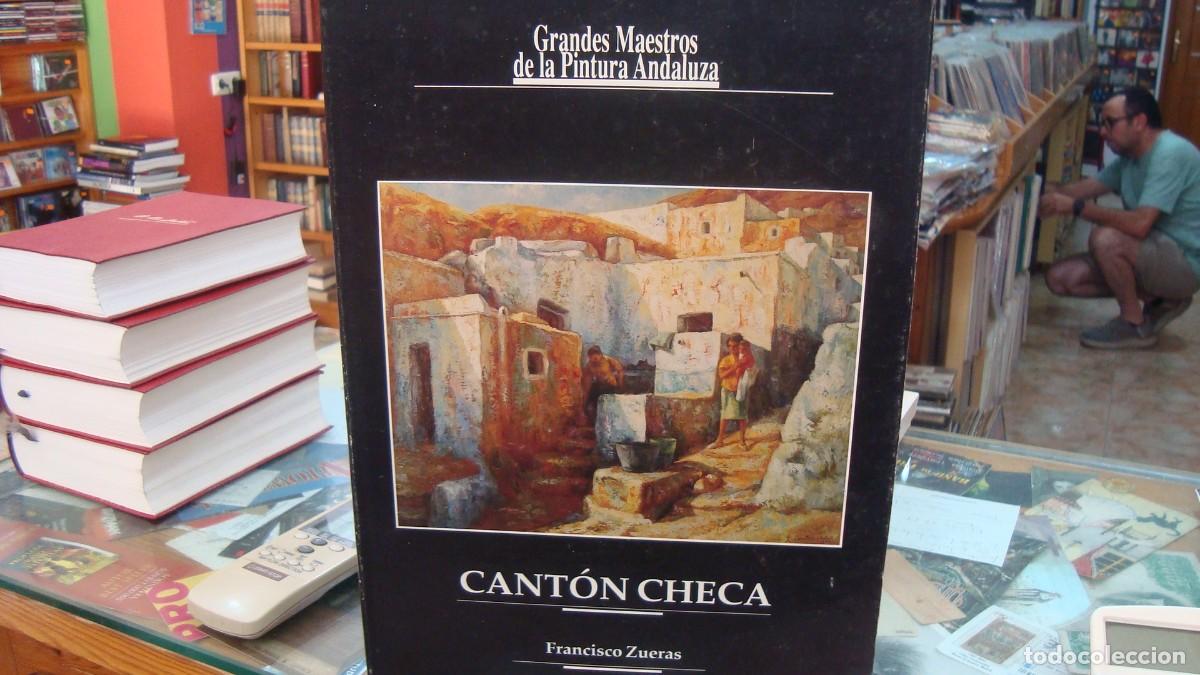 Libros de segunda mano: CANT&Oacute;N CHECA - FRANCISCO ZUERAS - GRANDES MAESTROS PINTURA ANDALUZA N&ordm;3 - ALMER&Iacute;A INDALIANO 1990