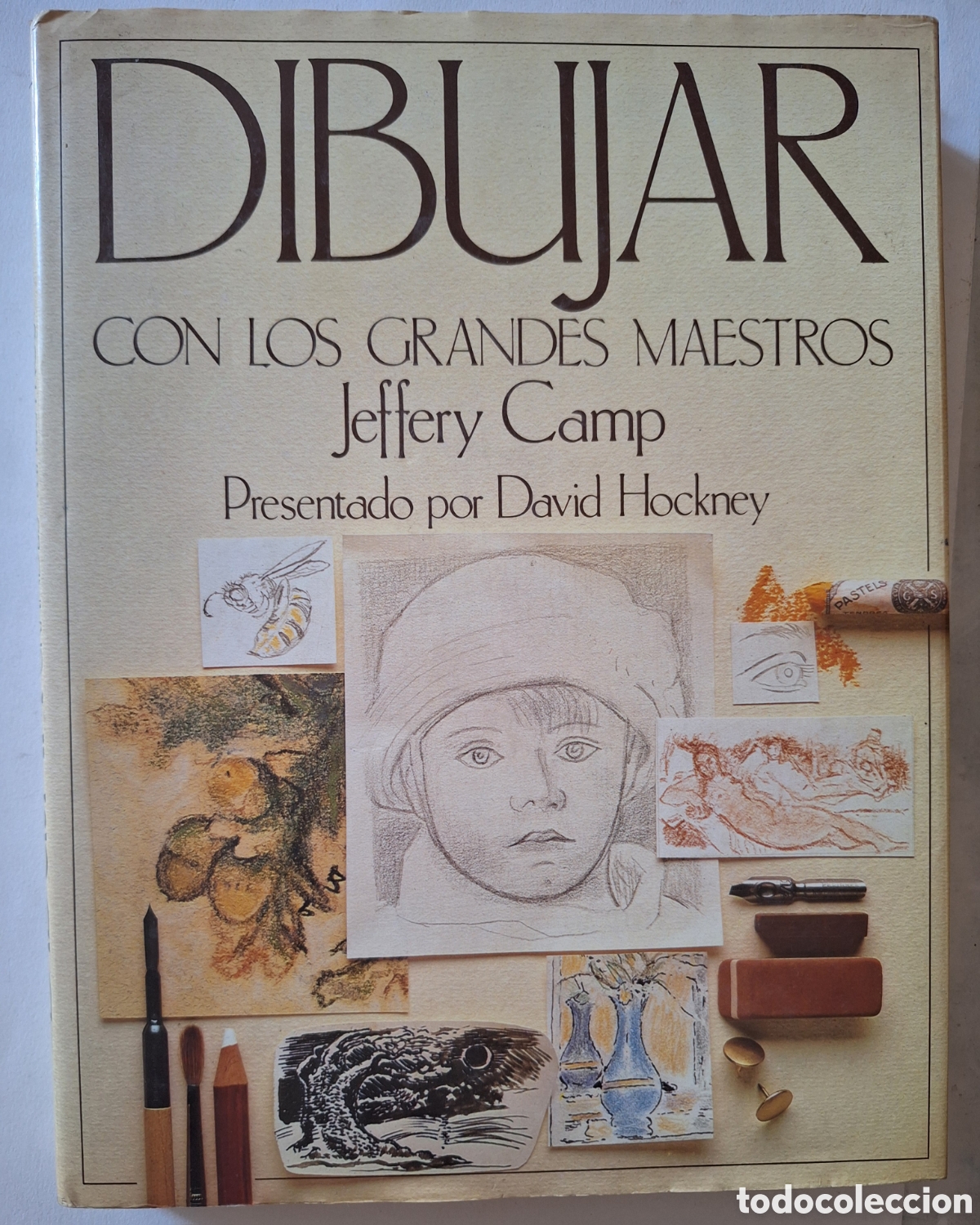 Libros de segunda mano: DIBUJA CON LOS GRANDES MAESTRO Jeffery Jeffery Camp Presentado por David Hockney