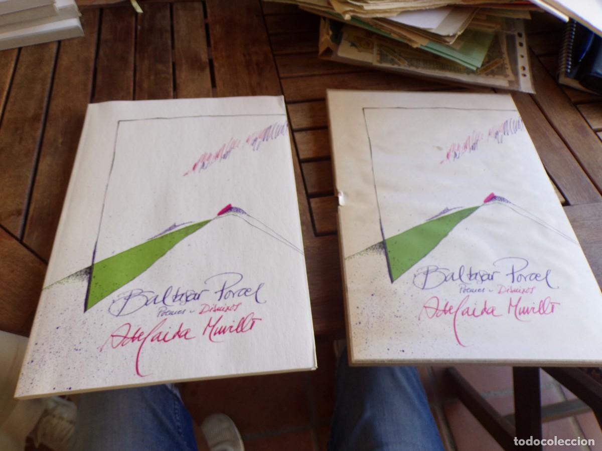 Libros de segunda mano: libro arte poesia poemes i dibuixos taller picasso numerada i signada Baltasar Porcel