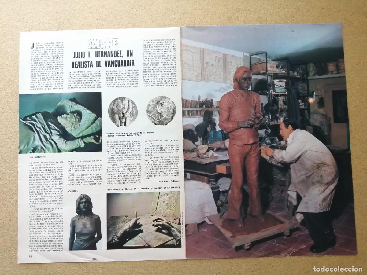 Libros de segunda mano: REPORTAJE ARTE. JULIO L. HERNANDEZ, UN REALISTA DE VANGUARDIA