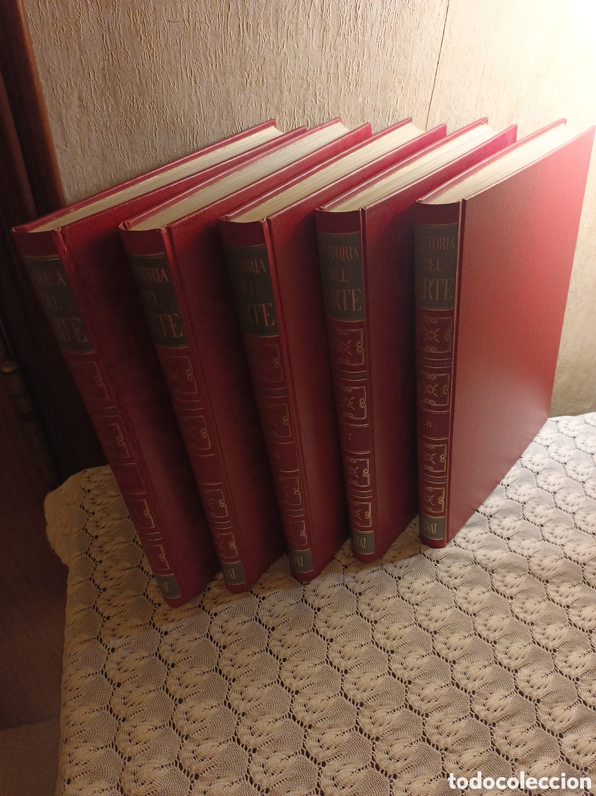 Libros de segunda mano: Colecci&oacute;n de los tomos 1, 2, 3, 7 y 8 de la Historia del Arte