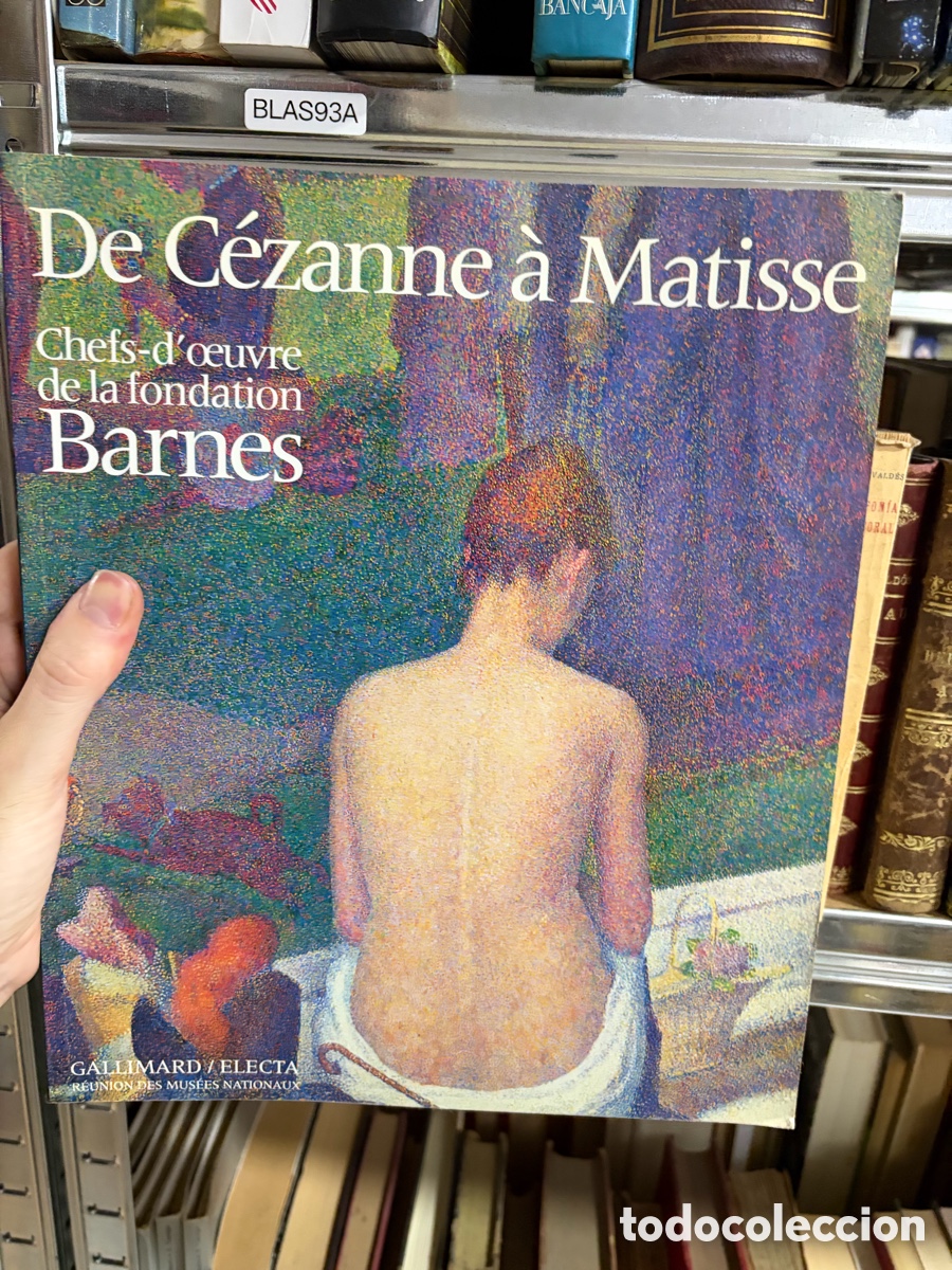 Libros de segunda mano: BLAS93A De C&eacute;zanne &agrave; Matisse Cheis-d'&oelig;uvre de la tondation Barnes. Gallimard