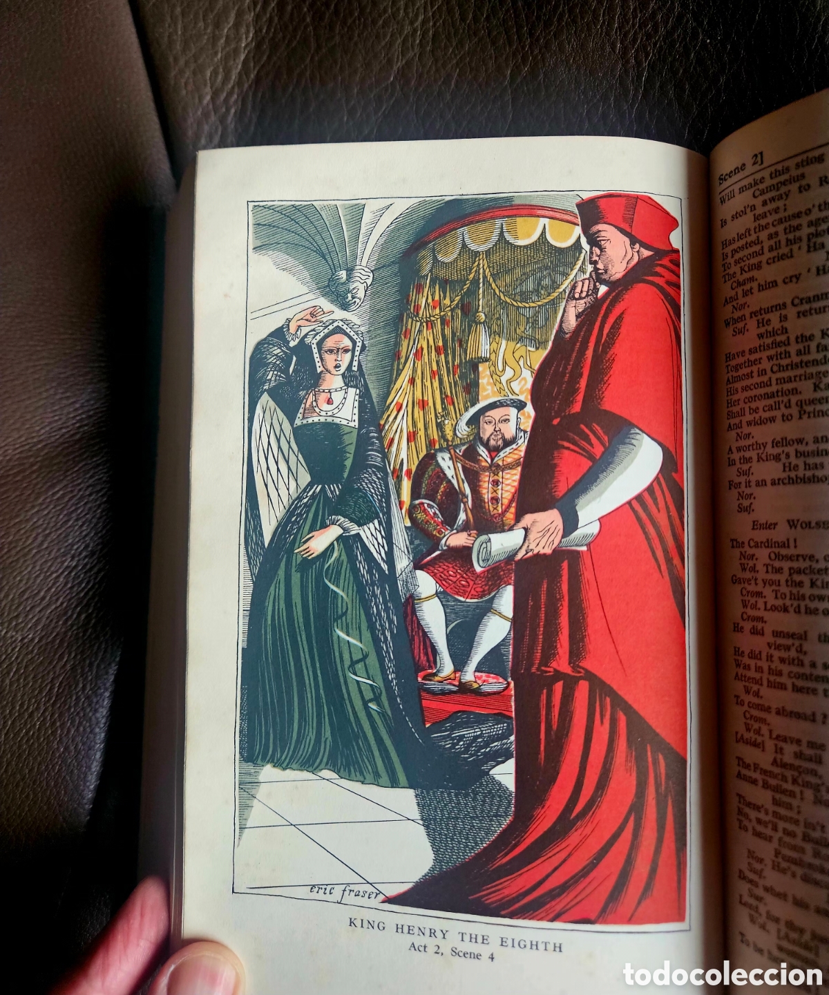 Libros de segunda mano: The Tudor edition of WILLIAM SHAKESPEARE the complete works, ilustra ERIC FRASER.
