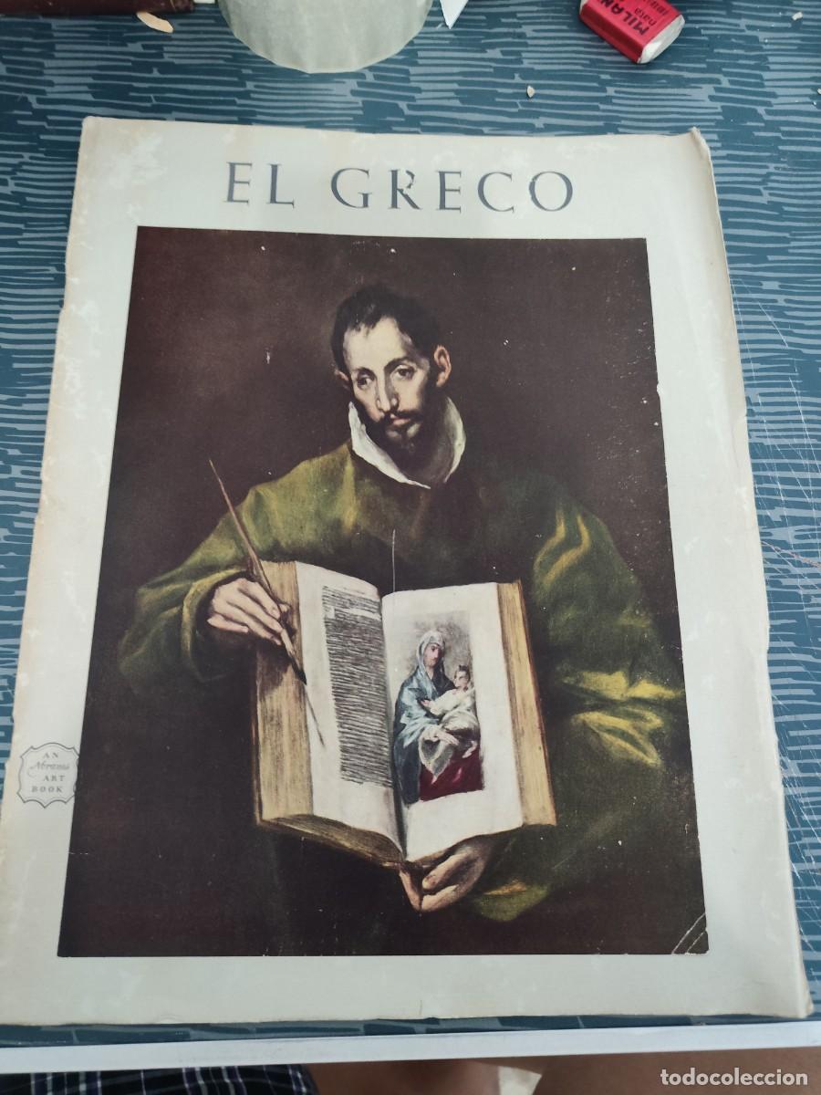 Libros de segunda mano: EL GRECO,JOHN F. MATTHEWS,NEW YORK,1953,24 P&Aacute;GINAS,VER FOTOS.