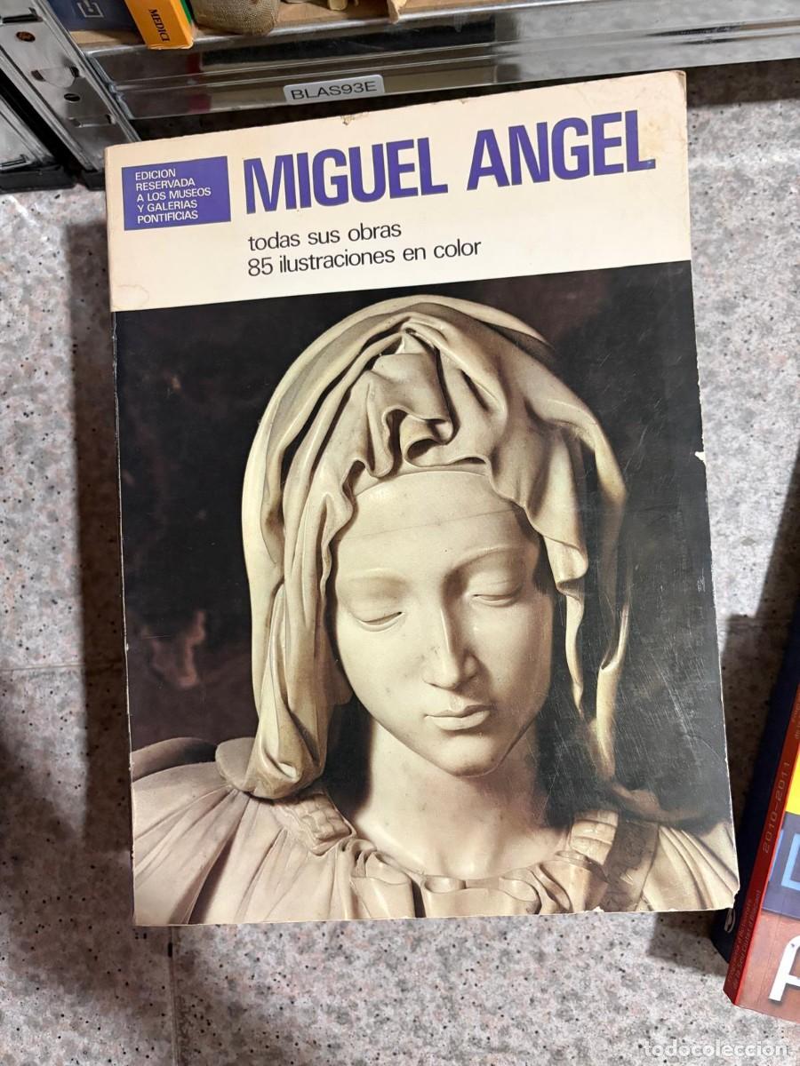 Libros de segunda mano: BLAS93E MIGUEL ANGEL todas sus obras 85 ilustraciones en color