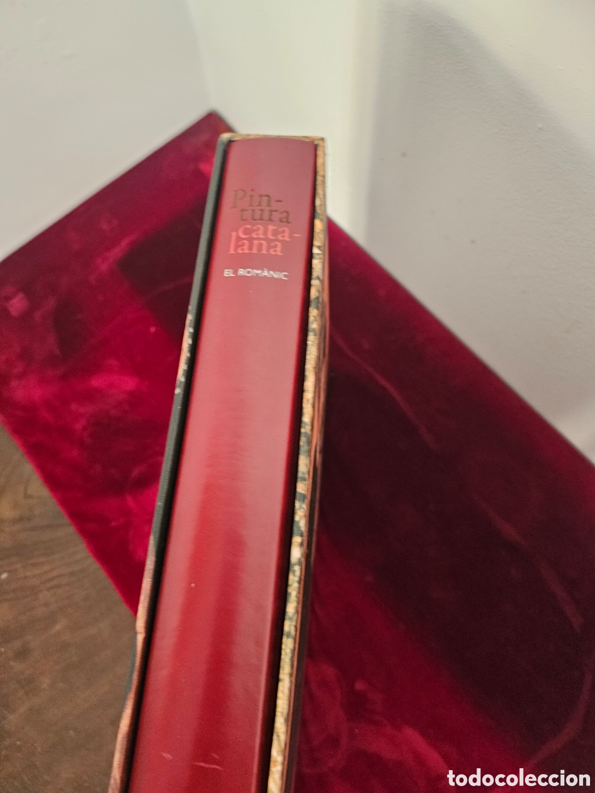 Libros de segunda mano: ​Libro Pintura Catalana: El Rom&agrave;nic - Enciclop&egrave;dia Catalana (2015) + Estuche
