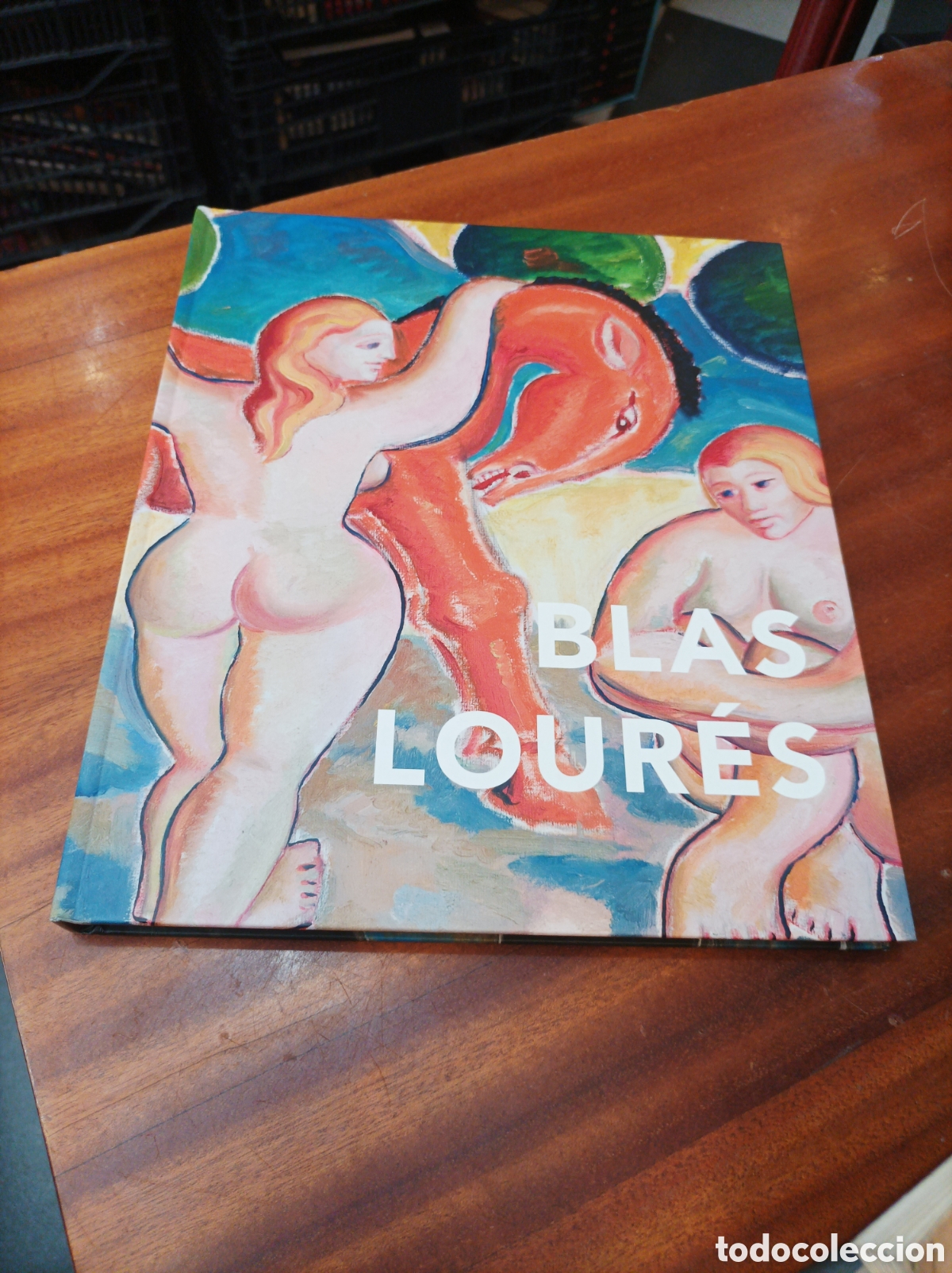 Libros de segunda mano: BLAS LOURES.PINTOR.CATALOGOB.EXPOSICION .MUSEO PROVINCIAL DE LUGO
