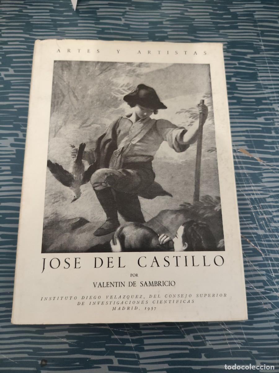 Libros de segunda mano: JOSE DEL CASTILLO, VALENT&Iacute;N DE SAMBRICIO, MADRID,1957,42 PAG + LAMINAS.