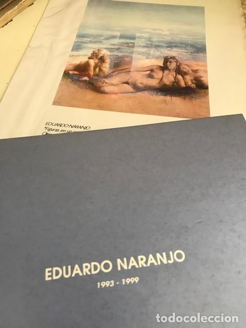 Libros de segunda mano: Eduardo Naranjo, 1993-1999, Galer&iacute;a Leandro Navarro, (dedicado por el pintor)