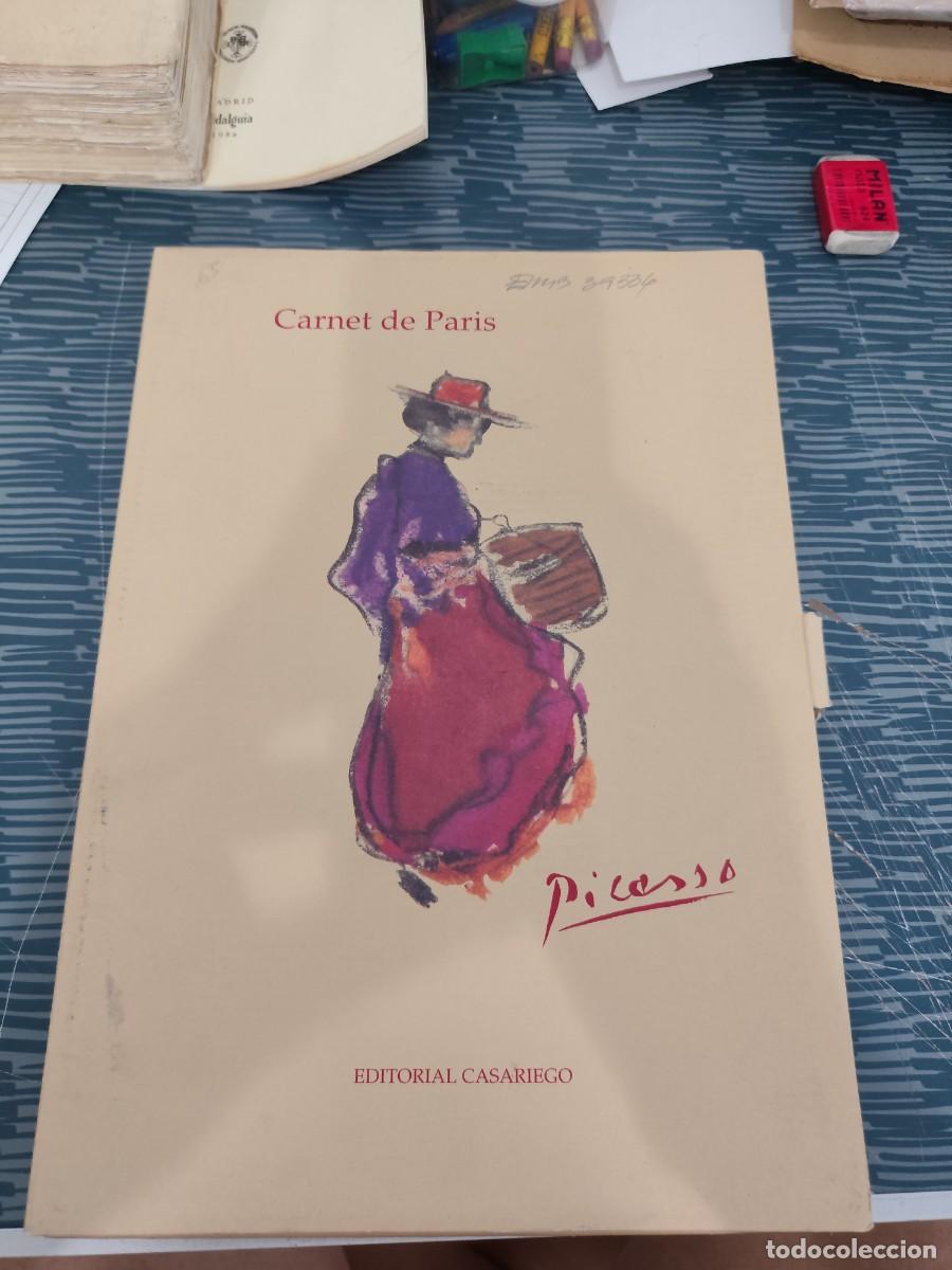 Libros de segunda mano: PICASSO,CARNET DE PARIS,1900,JOSE L.VALDES, EDITORIAL CASARIEGO ,VER FOTOS.