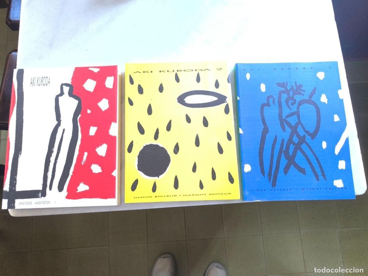 Libros de segunda mano: AKI KURODA, JINNO EDITEUR, MAEGHT EDITEUR 1987 NUMEROS 1, 2, 3.