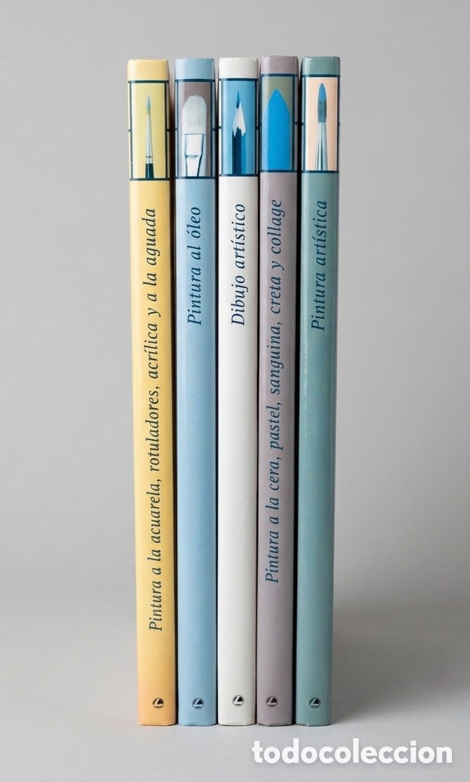 Libros de segunda mano: (L*040*) Curso completo de Dibujo y Pintura | Completa 5 Tomos | C&iacute;rculo de Lectores | 1998