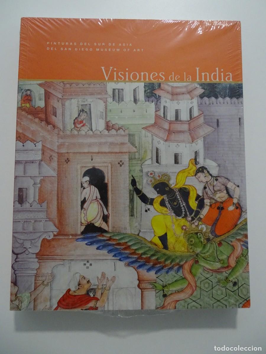 Libros de segunda mano: Cat&aacute;logos de exposiciones el el Museo Thyssen. Visiones de la India. Ejemplar precintado