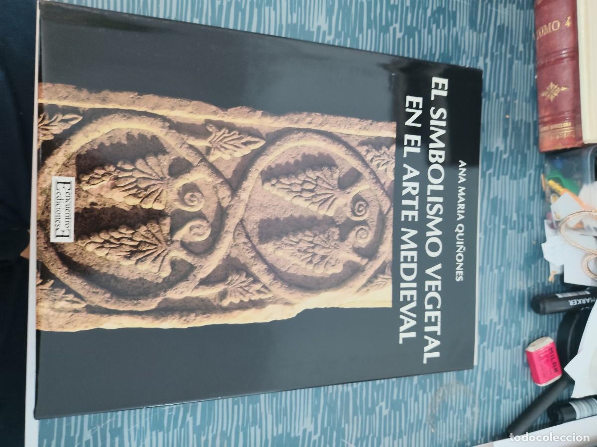 Libros de segunda mano: EL SIMBOLISMO VEGETAL EN EL ARTE MEDIEVAL,ANA MARIA QUI&Ntilde;ONES, EDICIONES ENCUENTRO,1995,295 P&Aacute;GINAS.